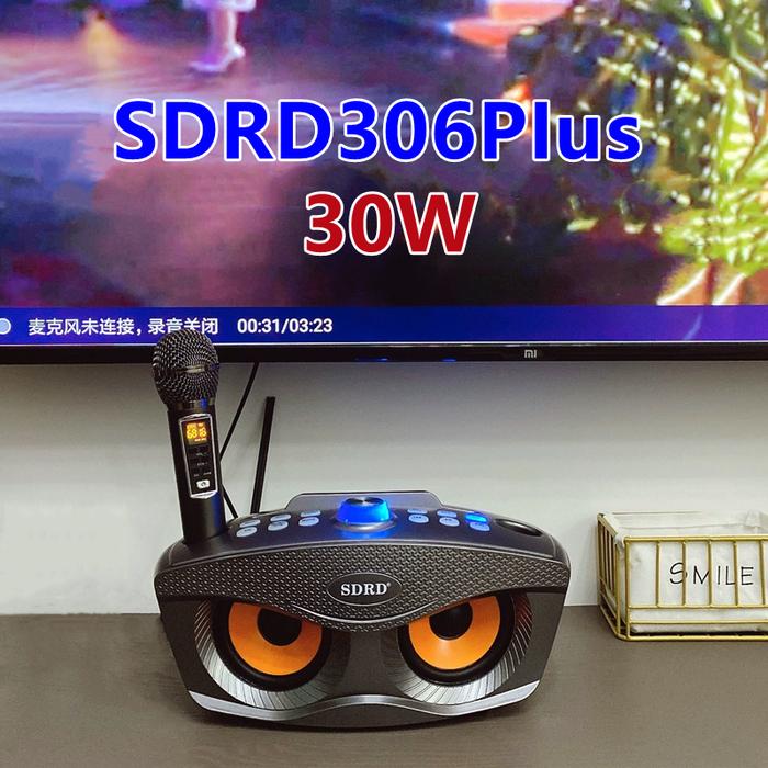 SD306 Plus Kotak Boom Ponsel Sistem Mesin Karaoke Rumah Subwoofer