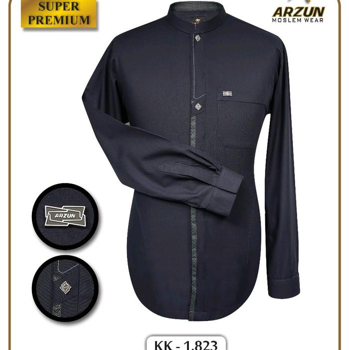 KEMKO ARZUN SUPER PREMIUM LENGAN PANJANG MOTIF TERBARU | KEMKO PRIA MODERN MOSLEM WEAR KOKO DEWASA