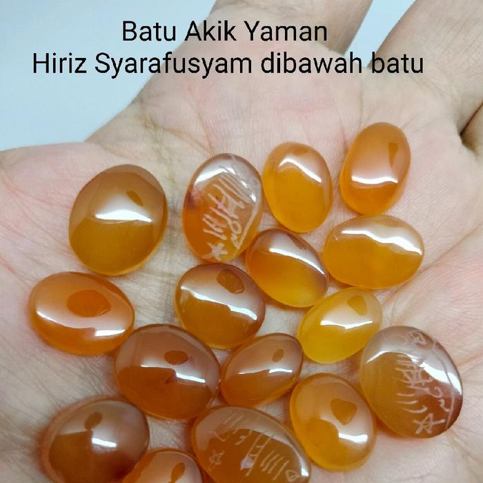 Batu Akik Yaman Hiriz Syarafusyam