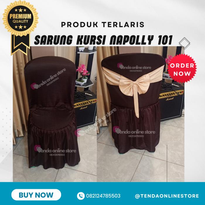 sarung kursi plastik napoly tipe 101 tanpa busa