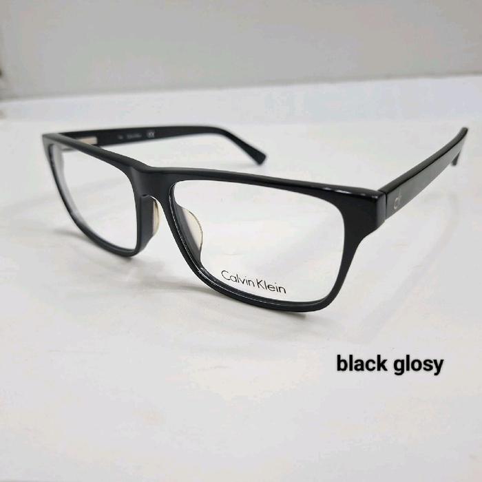 frame kacamata pria wanita kotak CK5890 asetat bisa lensa Blueray Photocromic Bluecromic