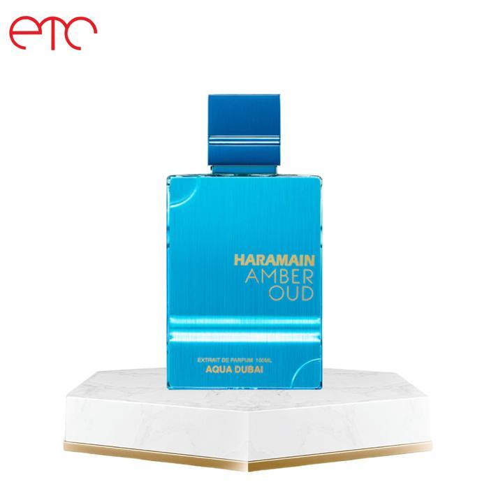 (PROMO) PARFUM AL HARAMAIN AMBER OUD AQUA DUBAI EXTRAIT DE PARFUM 100ML FOR UNISEX