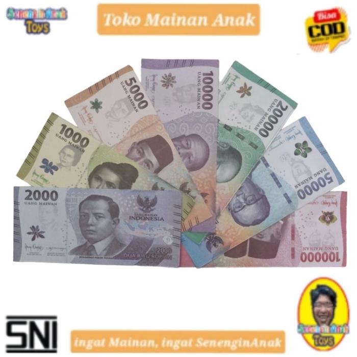 Mainan uang kertas Mainan edukasi pelengkap mahar