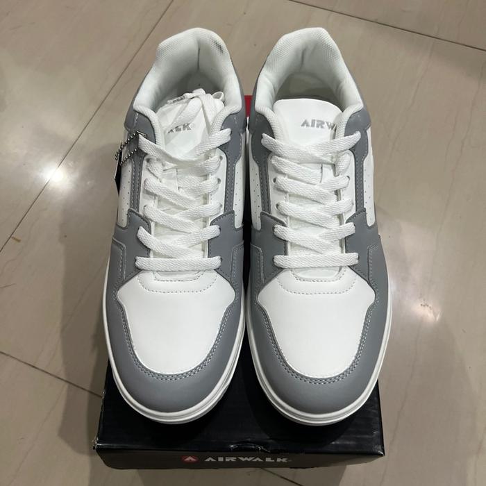 Airwalk Carlos White Grey 100% Original