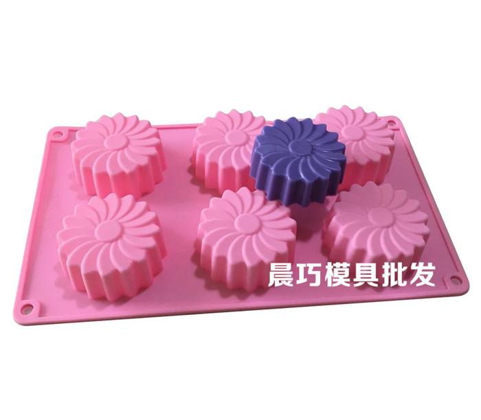 DIY Silicone Cake Mold Silicone Handmade Soap Mold Candle Mold liu
