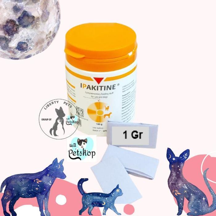 Ipakitine Vetoquinol Renal Suplemen Ginjal Kucing Anjing Share 1gr - Default