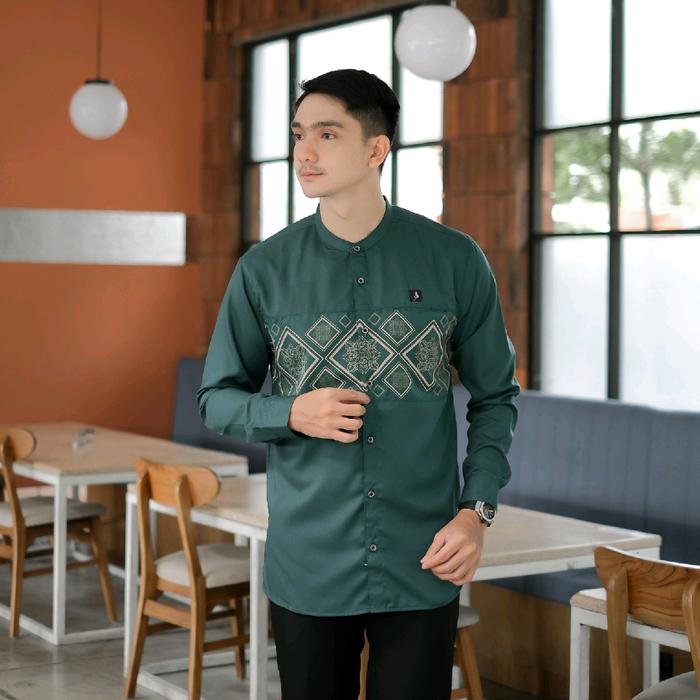 Kemko Pria Sublime Lengan Panjang Original Alanza Premium Quality Koko Muslim Kurta Dewasa