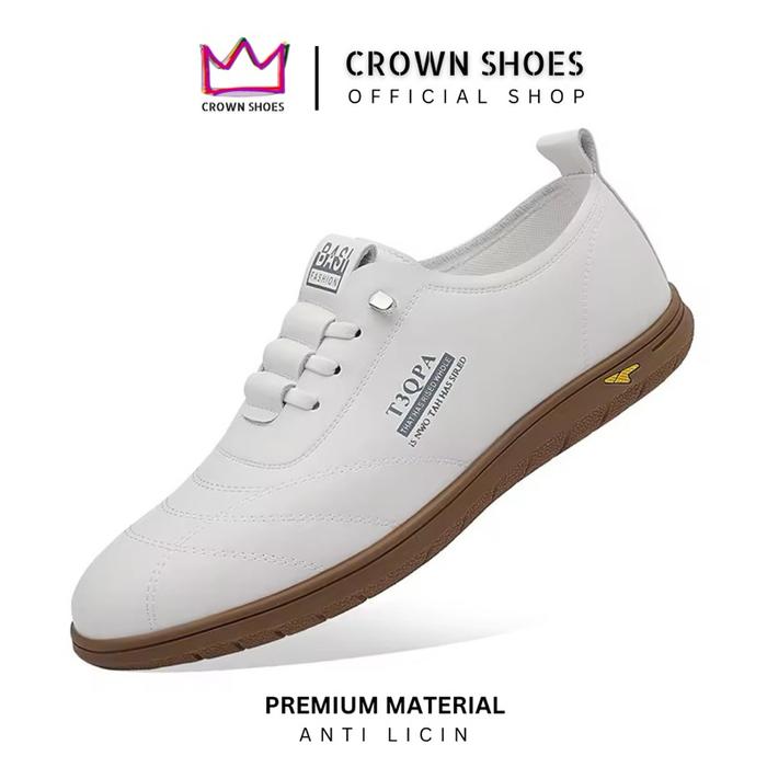 NEW Sepatu Pria | Sepatu Olahraga Pria | Sepatu Casual K50 | Sneakers Kulit Kasual Trendi Cowok | Sn