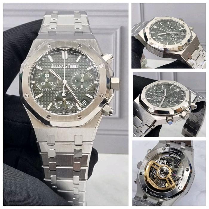 JAM TANGAN BRANDED PRIA / JAM TANGAN BRANDED MIRROR / JAM TANGAN IMPORT / MEN WATCHES / AP-ROYAL OAK