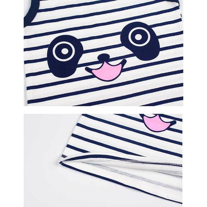 AliMaMa - SET SINGLET ANAK - Setelan Baju Bayi Lengan Pendek Laki - Laki Perempuan Kaos Kaus Medan
