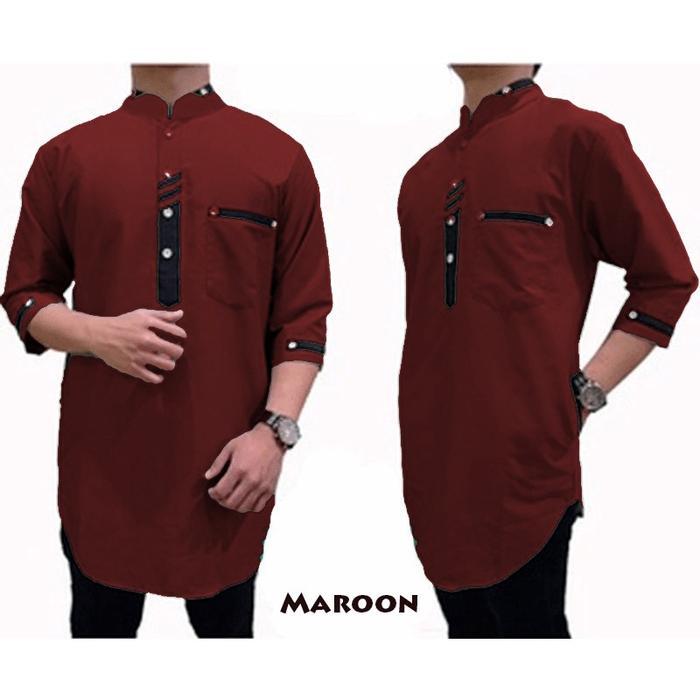 JJ840 PIK - Koko Kurta Sultan M L XL XXL 3XL Baju Koko Pria Muslim Jumbo Toyobo Dewasa Katun SALE