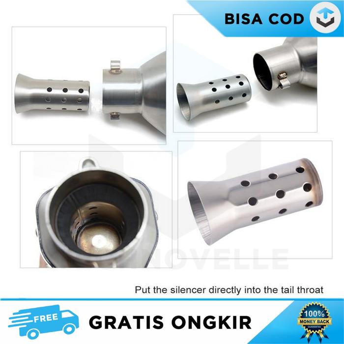 PEREDAM SUARA KNALPOT MOTOR BUNYI BISING EXHAUST MUFFLER DB KILLER