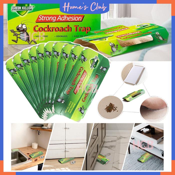 Lem Perangkap Kecoa / Perangkap Kecoa Serangga Cicak Rumah Kecoa Lem / Lem Kecoak Cicak Obat Basmi P