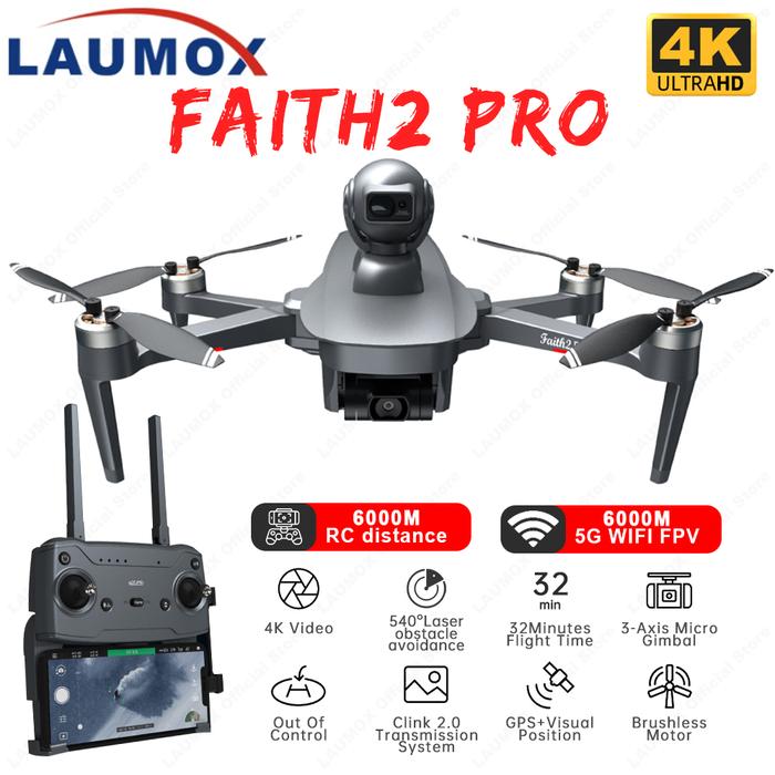 C-FLY Faith2 Pro Drone 4K Profesional 3-Axis Gimbal 5G Wifi GPS Drone