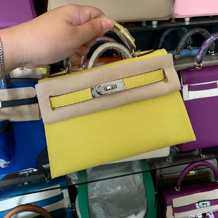 Tas wanita k19 mini epsom HM kulit asli