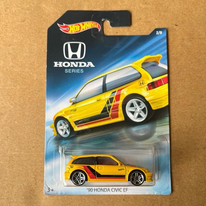 Hot Wheels Honda Civic Ef Kuning