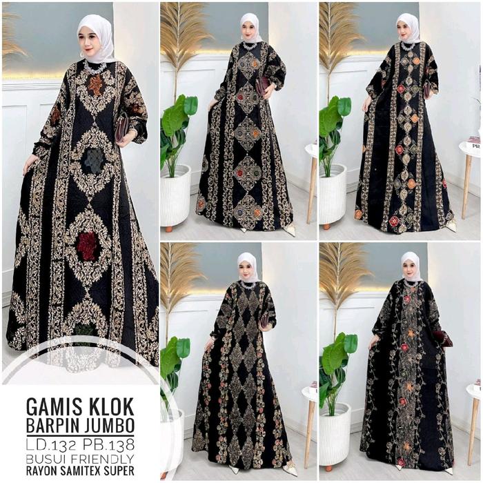 Gamis Klok Babar Pindo Jumbo