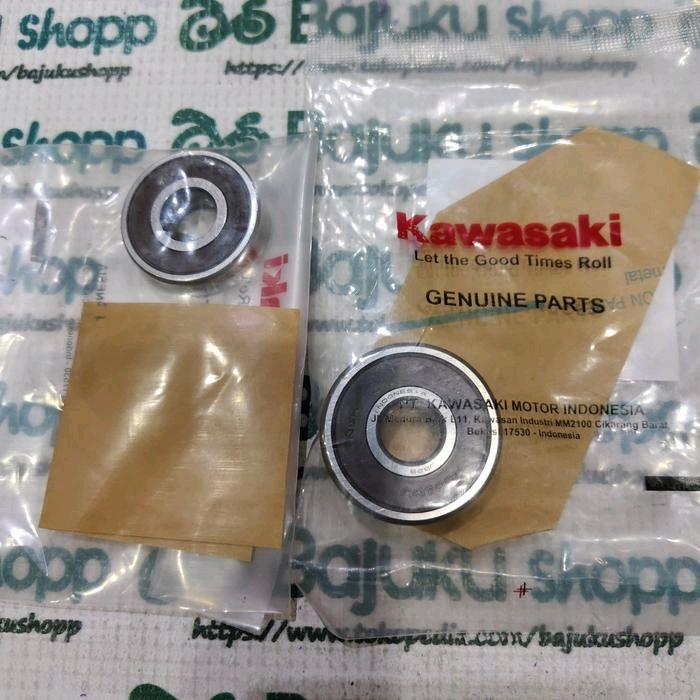 laher Bering roda depan laher roda depan set W175 W 175 original kawasaki