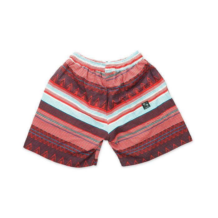 Tendencies Navajo Fleece Maroon Boardshort Basic Celana Fit Shorts