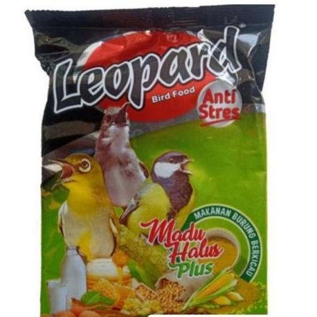 voer leopard madu halus pur pakan burung pleci ciblek glatik dll