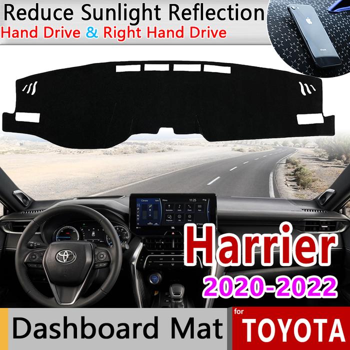 Dashboard Cover Dash Board Mat Car Carpet Pad for Toyota Harrier