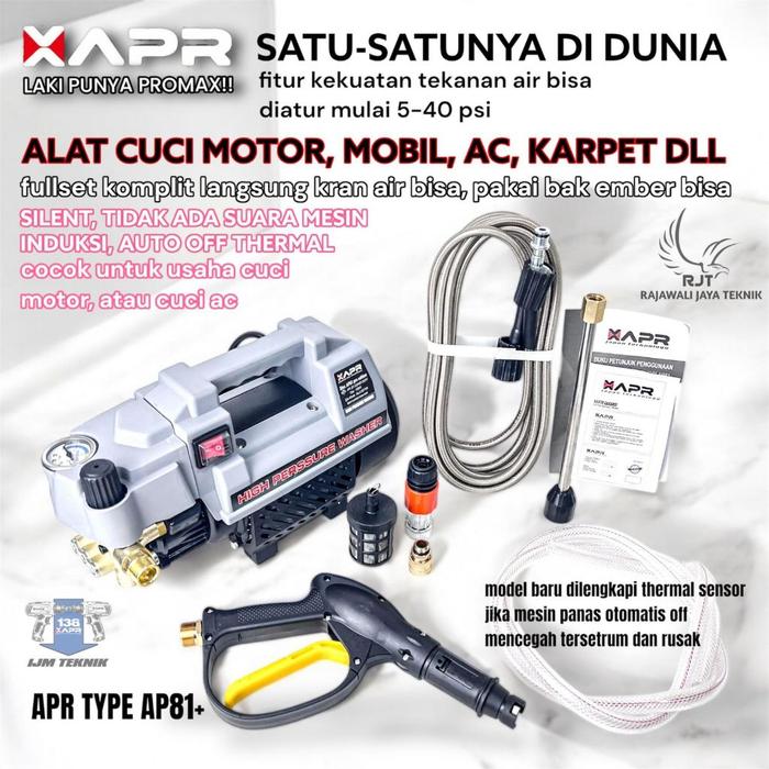 Apr Asteam Cuci Mobil Motor Ac Jet Cleaner Semprot Air Type Ap81 Garansi 5 Thn