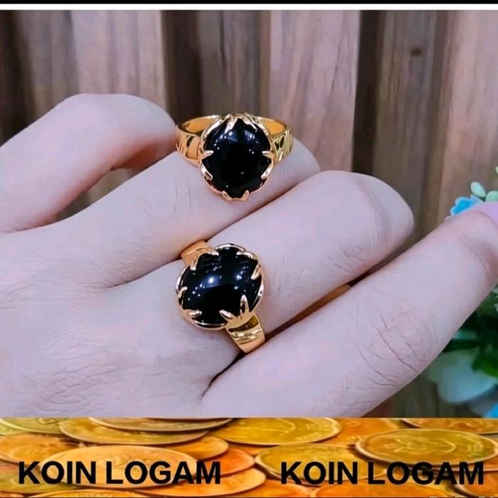 Cincin Batu Kalimaya Banten Rings Koin 91 Anti luntur