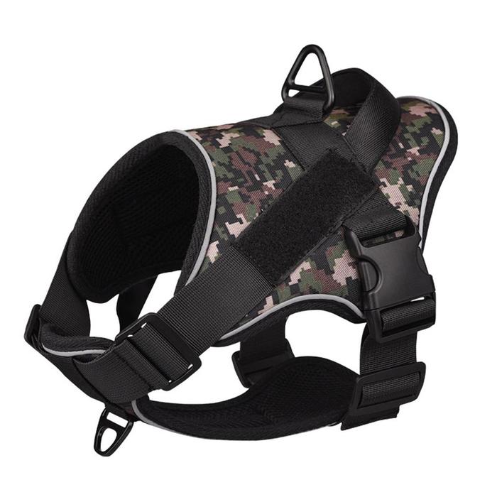 K9 Large Dog Training Harness Reflective Vest Harness Pet Traction