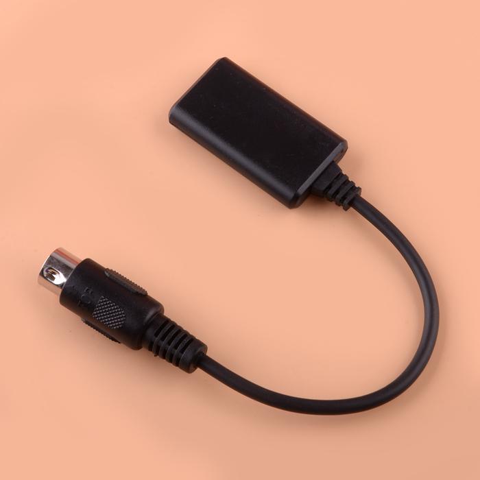 8PIN Car Bluetooth 5.0 Adapter Audio Aux Cable 12V fit for Alpine