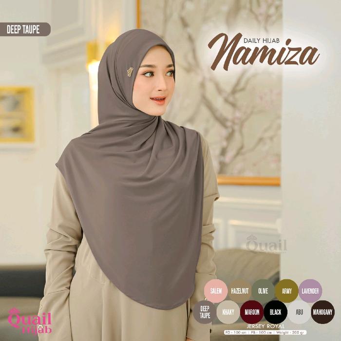 Namiza Daily Hijab ori Quail