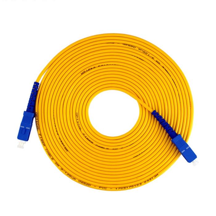 10M/5M/1M Patchcore Fiber Optic JOLINK 3mm Kabel Patchcord Patch Cord IOT SC UPC SC UPC Kabel Fiber 