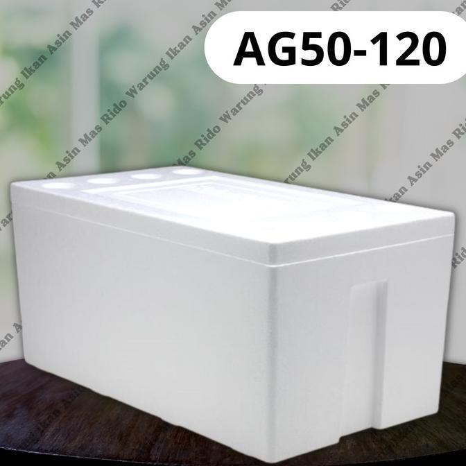 (Cooger) Box Stereofoam Besar Tebal Ag50-120 Gabus Styrofoam Sterofoam Kotak Es