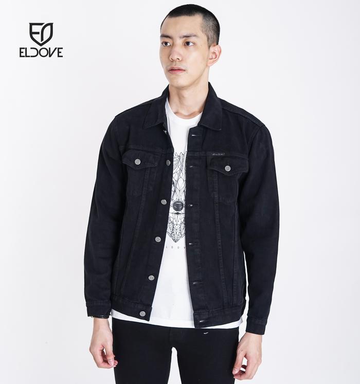 Eldove Denim Jacket Black 5033
