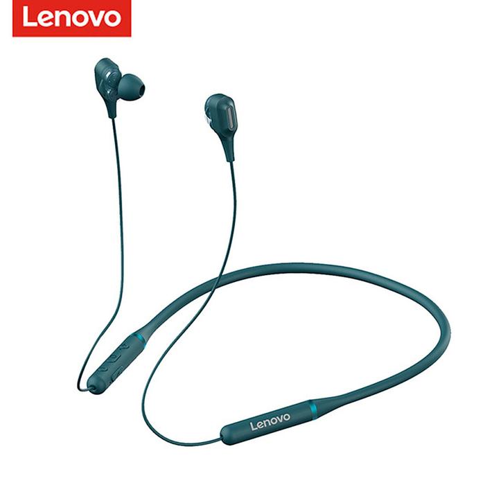 Lenovo XE66 Headphone Bluetooth 5.0 Nirkabel, Neckband Headset
