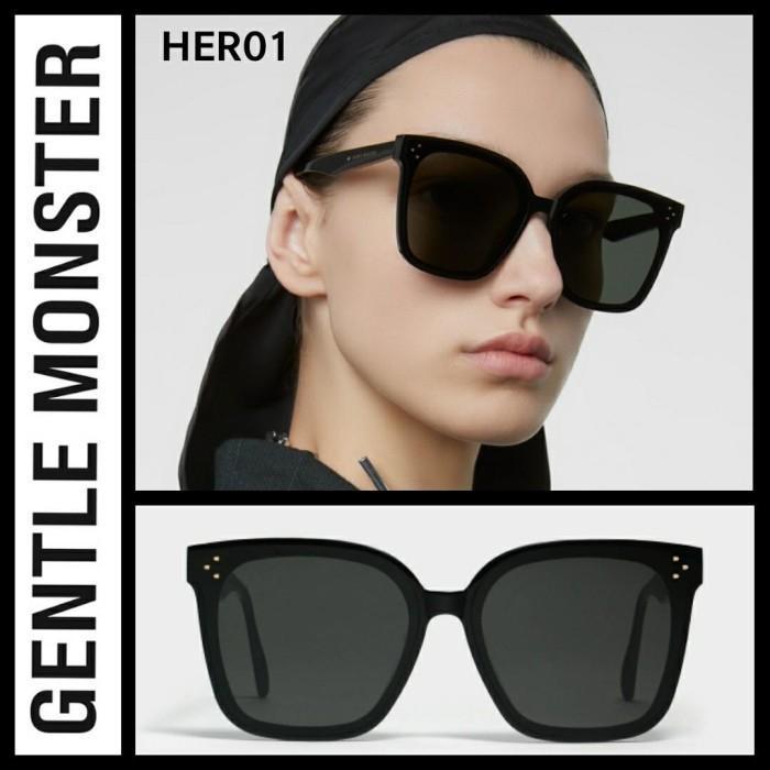 Kacamata Gentle Monster Her Pria / Wanita Stylish Lensa Datar Original