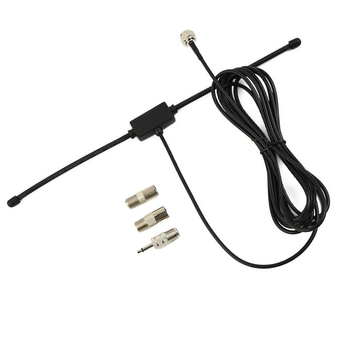 300cm DAB FM Radio Antenna FM Dipole Aerial Audio Plug Connector For