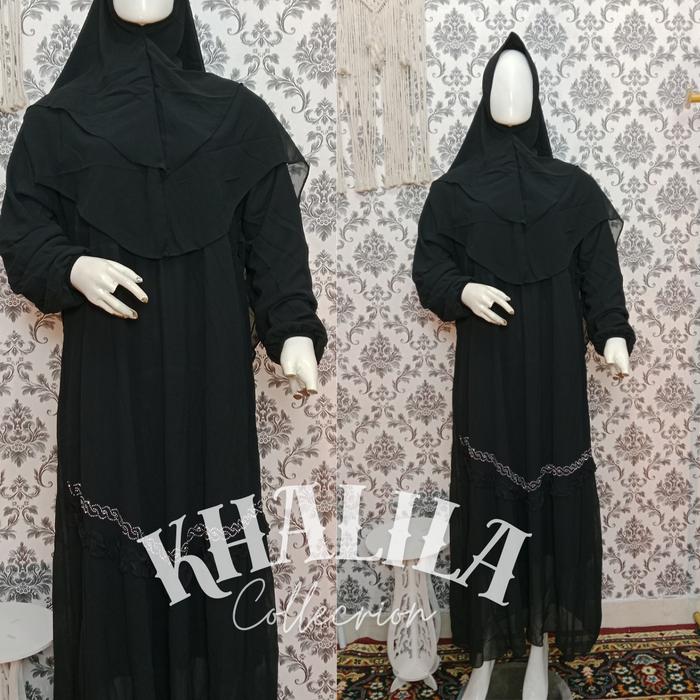 Gamis Sruti Syar'i - Gamis Terbaru - khalila collection