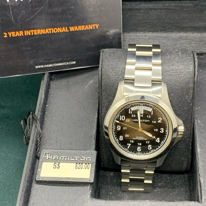 Hamilton Khaki King automatic bracelet