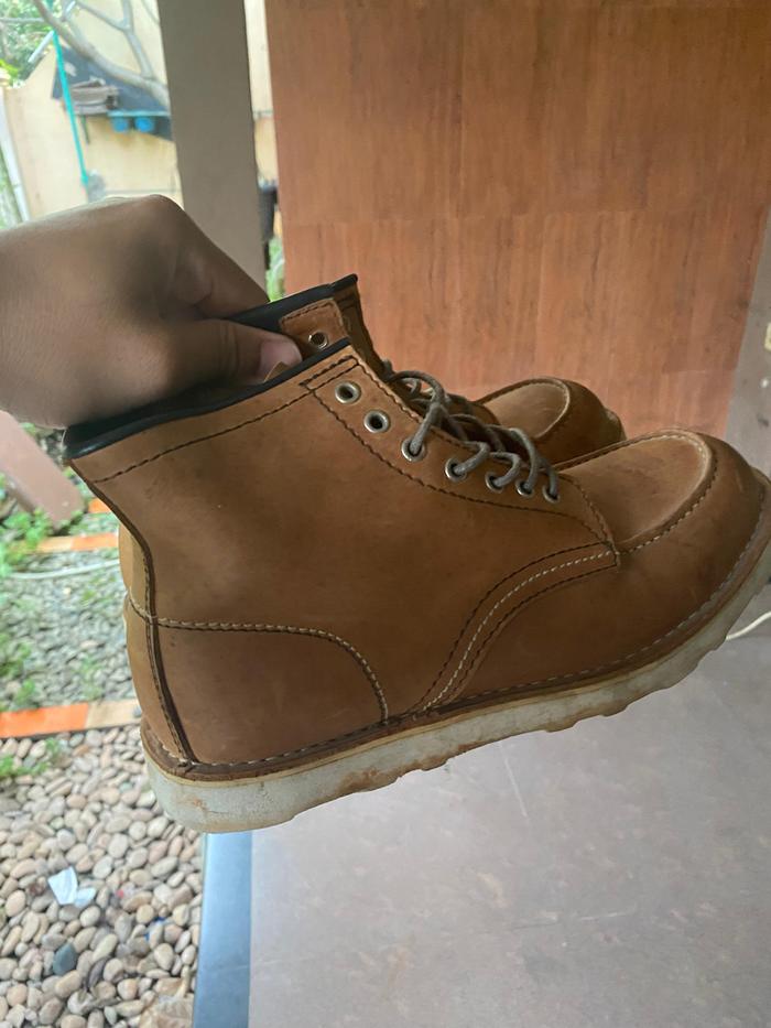 Koku Footwear Lennox Tan | 6-Inch Moc Toe Boots Second Kondisi 90% Second