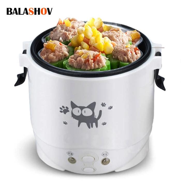 Electric Mini Rice Cooker MultiCooker Portable Rice Cooker Household