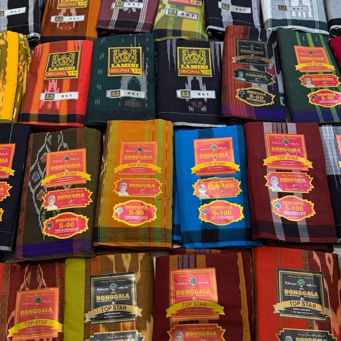 [PROMO LIVE] Sarung Lamiri Type MGT Songket Timbul A1 S-90 Jahit Tengah | Dijual Cepat