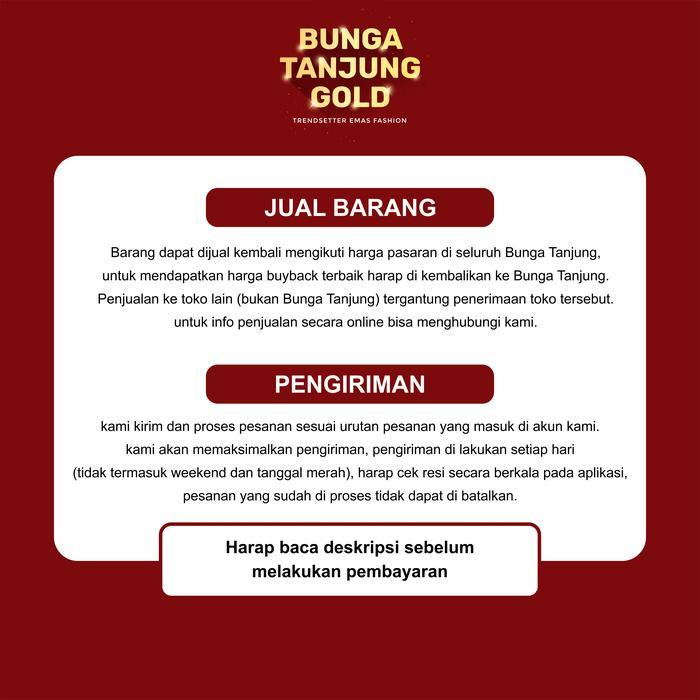 Gelang Beloval Tdc Ice Bold - Emas 18K - Bunga Tanjung Gold