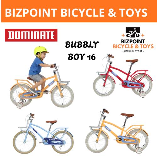 DOMINATE BUBBLY-B 16 INCH SEPEDA ANAK CITY BIKE RODA 4 - Rouge Red