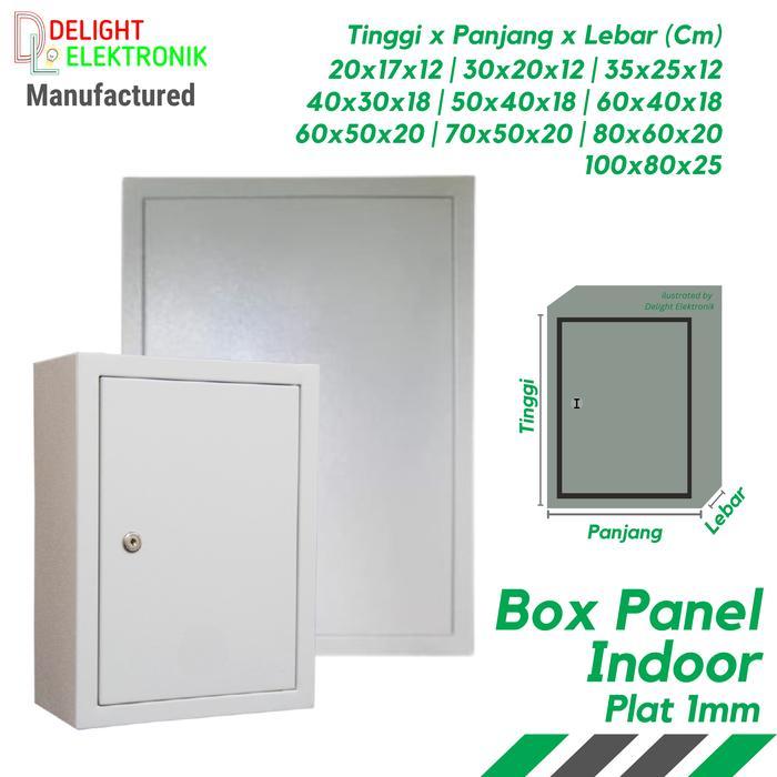 BOX PANEL INDOOR 40x30 40x50 40x60 50x70 60x80 1mm PLATE *