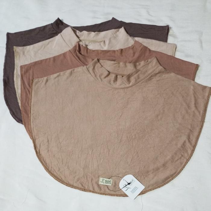 SAE - Manset Leher / Inner Leher Daleman Jilbab Wanita Muslimah Rayon Premium