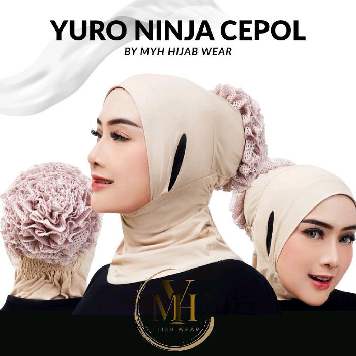 MYH HIJAB WEAR - CIPUT NINJA YURO CEPOL RAYON SPANDEK PREMIUM