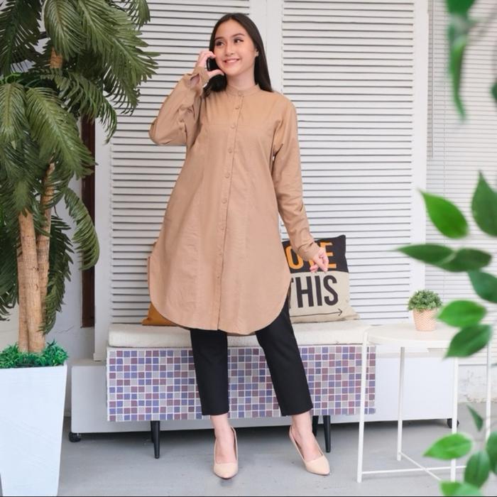 Long Tunik Katun Paris Premium | Guangzhou -1006