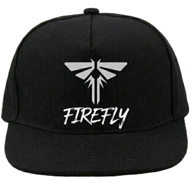 Topi snapback logo reflektig Firefly Topi Hitam snabpack dengan Logo Firefly - Aksesori Fashion untu
