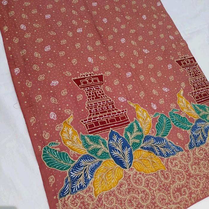 kain batik cap malam dingin motif Menara 02