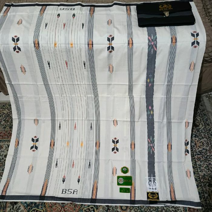 Sarung BSA SKT 100 motif songket pria dewasa